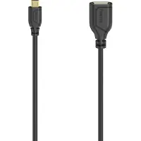 Hama 200613 Otg-kabel Flex 015m
