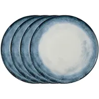 Arthur Krupp Pizzabord Porcelain Shade Sea 32 cm (4-Delig)