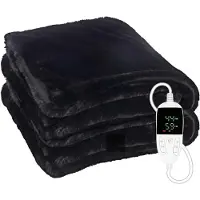 Stealth ST-HB150W Electric Heating Blanket - Luxury Zwart