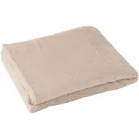 J-Line deken Snuggle - polyester - lichtroze