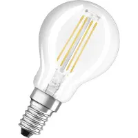 Ledvance LED lamp E14 | Kogel P45 | Filament | Helder | 2700-4000K | 4W (40W)