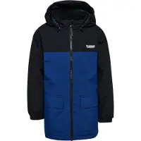 Hummel Sportjas blauw / zwart