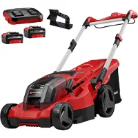 Einhell Power X-Change GP-CM 36/450 (2x 4,0Ah) Accu-grasmaaier Accu Incl. Twincharger-oplader, Incl. 2 accus 4000 mAh 18 V Snijbreedte max. 38 cm