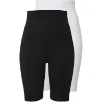 Urban Classics Broek zwart / wit