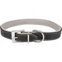 Trixie Active Comfort halsband - leer - 35 mm x 52-63 cm