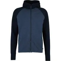 Stoic - MerinoFleece260 FlenSt. Zip Hoody - Merinohoodie M, blauw