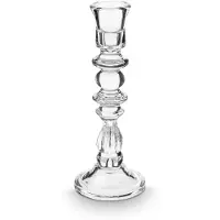 Vtwonen - Kandelaar - Glas - Transparant - 10x26cm