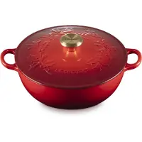 Le Creuset Marmite soeppan - Ø 26 cm - gietijzer - kersenrood