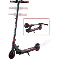 RCB Elektrische Step Kinderen - 20km/u - 250W piek - Tot 80 kg - Voor kinderen en tieners - Rood