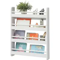 SoBuy Opbergkast - Ophangbaar - MDF - 60 x 12 x 80 cm - Wit