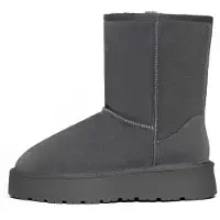 Gooce Boots 'FAIRFIELD' donkergrijs