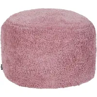 Beliani KANDHKOT - Poef-Roze-Katoen