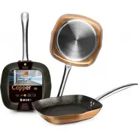 Ibili Natura Copper 28x28 Cm Grillpan