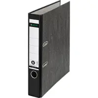 Leitz Ordner 1050 A4 50mm karton gewolkt zwart - 3 stuks