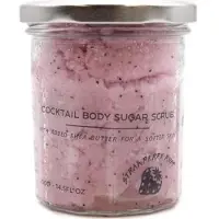 Generic Cocktail Suiker Body Scrub - Aardbeien Rum - Geparfumeerd - 300gr