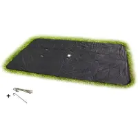 Exit Groundlevel Trampoline Afdekhoes 214x305cm - Trampoline Beschermhoes - Weerbestendig - Rechthoekig - Afdekzeil