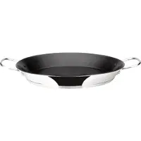 Ibili Bistrot Roestvrij Staal Paellapan 28 Cm