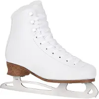 Tempish - Camila Ice - Kunstschaatsen - Schaatsen Dames - Wit - Verstevigde Enkelsteun & Stijlvol Wit Design - Maat EU 41