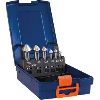 Rotec 6 dlg. Cass.Verzinkf.HSS 6,3/8,3/10,4/12,4/16,5/20,5 Xtr. - 9003001