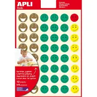 APLI Kids beloningsstickers Happy Smile, blister met 576 stickers - 2 stuks