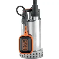Black & Decker BLACK + DECKER - Dompelpomp voor helder water, 750 W, met vlotterschakelaar