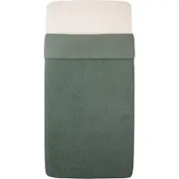 Witlof for kids Ledikantdeken Tuck-Inn Forest Green Velvet Rib 60 x 120 cm