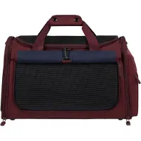 Lipault Paris City Plume Pet Carrier Bordeaux - Hondendraagtas