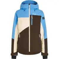 O'Neill Sportjas 'Fwc'Cruz Triple' lichtbeige / azuur / donkerbruin / zwart
