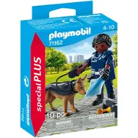 Playmobil specials politieagent met speurhond 71162