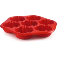 Ibili Aardbeien Donutvorm 7 Holtes