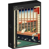 Grafika Grafische puzzel, Utagawa Hiroshige, Asakusa Festival, 1000 stukjes, kunst