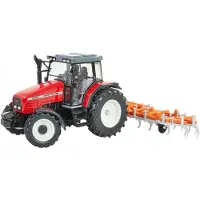 Massey-Ferguson Britains Heritage met cultivator 1:32