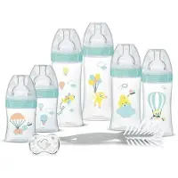 Dodie Blauwe Flessenset voor Baby's - 8 Stuks