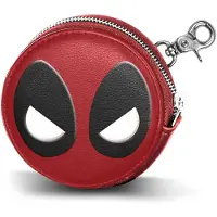 KARACTERMANIA - Marvel - Deadpool Chibi - Cookie Portemonnee Heren Dames - Geldbeugel - Rood