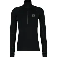 Stoic - MerinoMesh150 SadjemSt. L/S Half Zip - Merino-ondergoed 3XL, zwart
