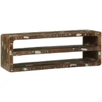 vidaXL TV Kast Multikleur 100 x 32 x 36 cm Massief gerecycled hout