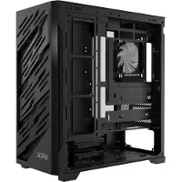 ADATA Gaming PC-behuizing STARKER AIR BTF midi-tower zwart ARGB met gehard glazen zijpaneel