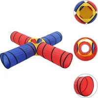 vidaXL 7-delige tuinmeubelset met kussens, zwart, polyrotan