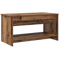 vidaXL Salontafel Oud Hout 80 x 50,5 x 41,5 cm Bewerkt hout
