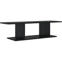 vidaXL Tv-meubelset 103 x 30 x 26,5 cm Zwart Bewerkt hout