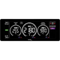 Techno Line CO2-meter - WL 1035 - 233x100x47mm - zwart - luchtkwaliteitsmeter - TL-WL1035
