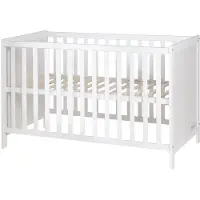 Roba Co-sleeper wit 60 x 120 cm met matras
