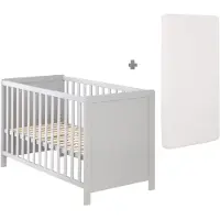 Roba Co-sleeper Taupe 60 X 120 Cm Met Matras | Maat: 60x120 cm