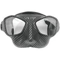 Spetton Storm Silicone Spearfishing Mask Zwart