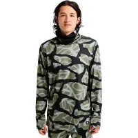 Burton Midweight Long Neck Lange Mouwen Basislaag Groen,Zwart S Man