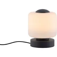 Paul Neuhaus LED-tafellamp Bota, dimbaar, zwart, Woon-/ Eetkamer, metaal, Modern, LED tafellamp