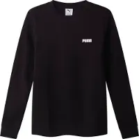 Puma Essentials Fleece Sweatshirt Dames, Zwart, Maat S