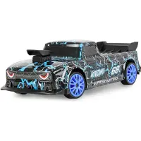 Amewi 1:24 RC auto Elektro Drift RC-Modell Blauw 4WD RTR 2,4 GHz