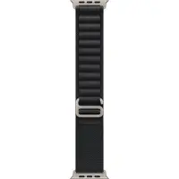 Apple Alpine Loop Band voor de Watch | 44/45/46/49 mm - Maat S - Black / Natural Titanium