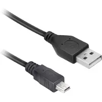 SBS ECITUSBMINI30MMK USB-kabel USB 2.0 3 m USB A Mini-USB A Zwart